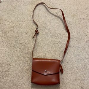 Zara little girl leather bag